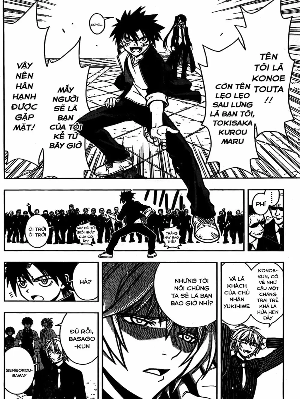 Truyện Tranh Lựa Chọn Phân Kỳ - Uq Holder! trang 9