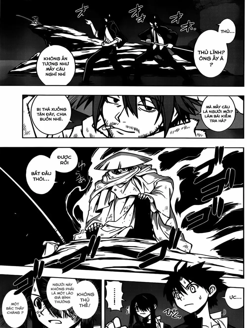 Truyện Tranh Lựa Chọn Phân Kỳ - Uq Holder! trang 9