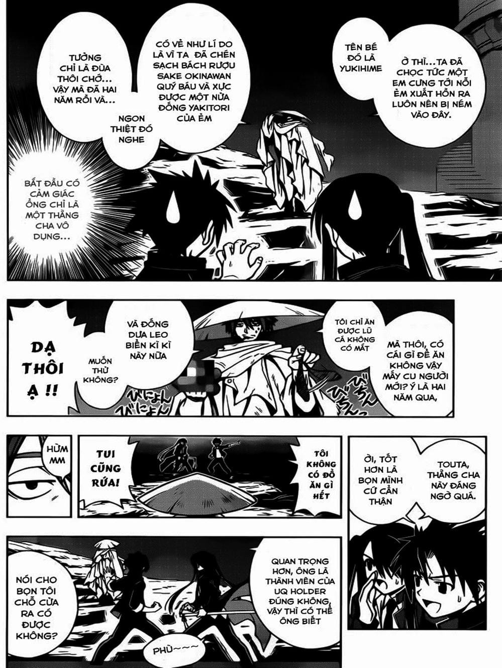 Truyện Tranh Lựa Chọn Phân Kỳ - Uq Holder! trang 9