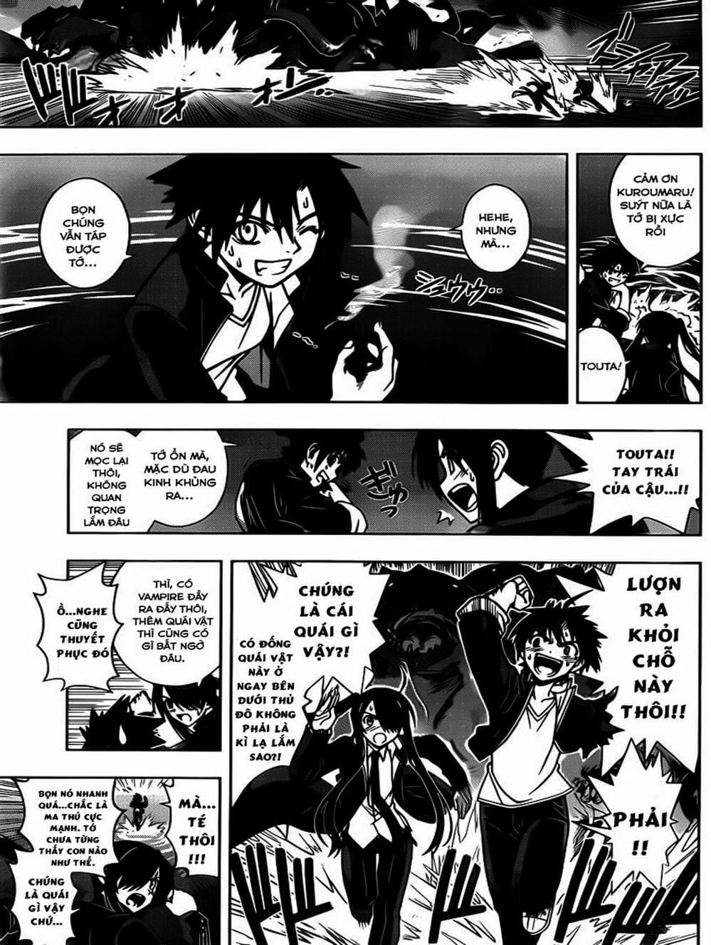 Truyện Tranh Lựa Chọn Phân Kỳ - Uq Holder! trang 9