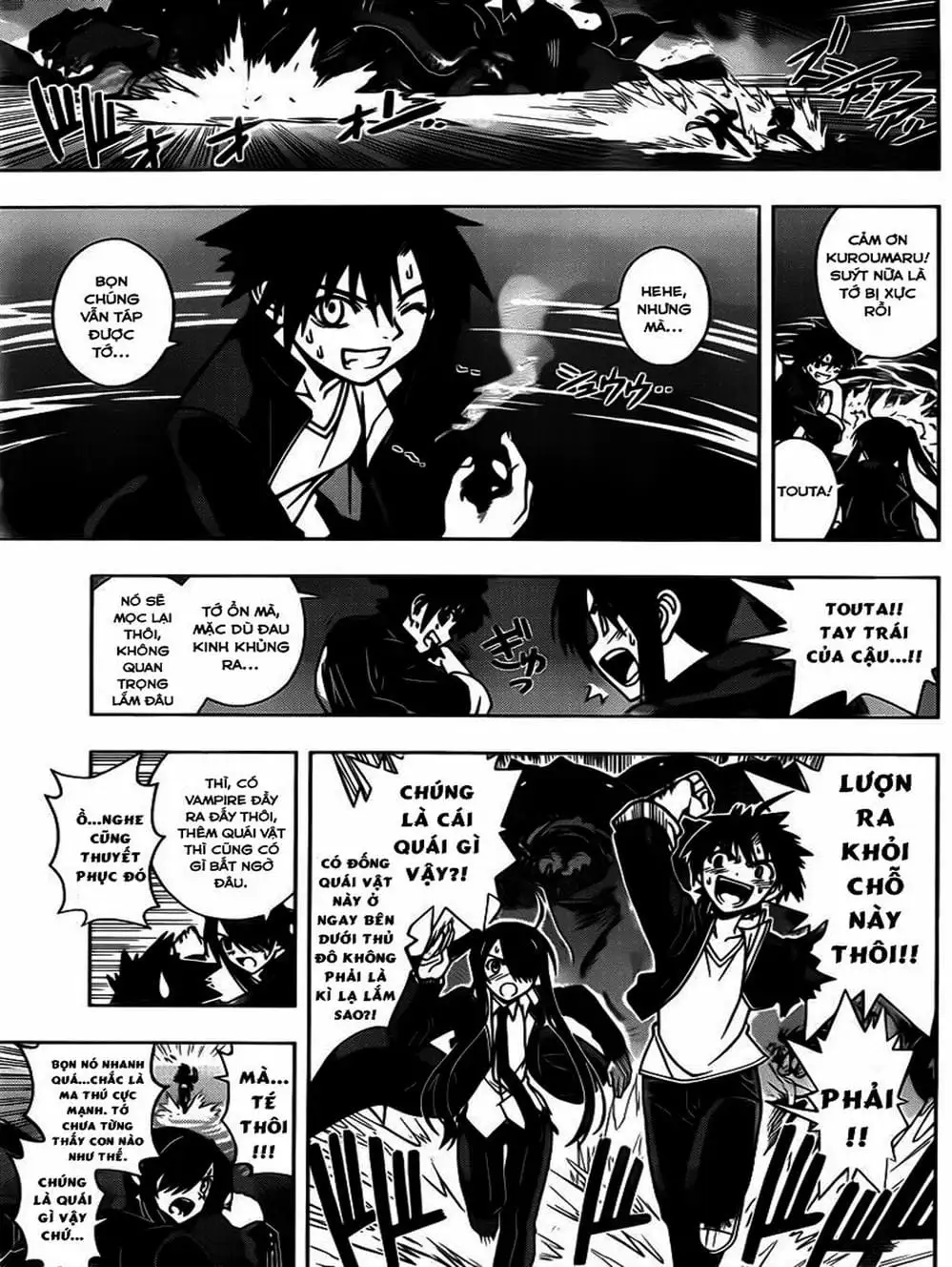 Truyện Tranh Lựa Chọn Phân Kỳ - Uq Holder! trang 9