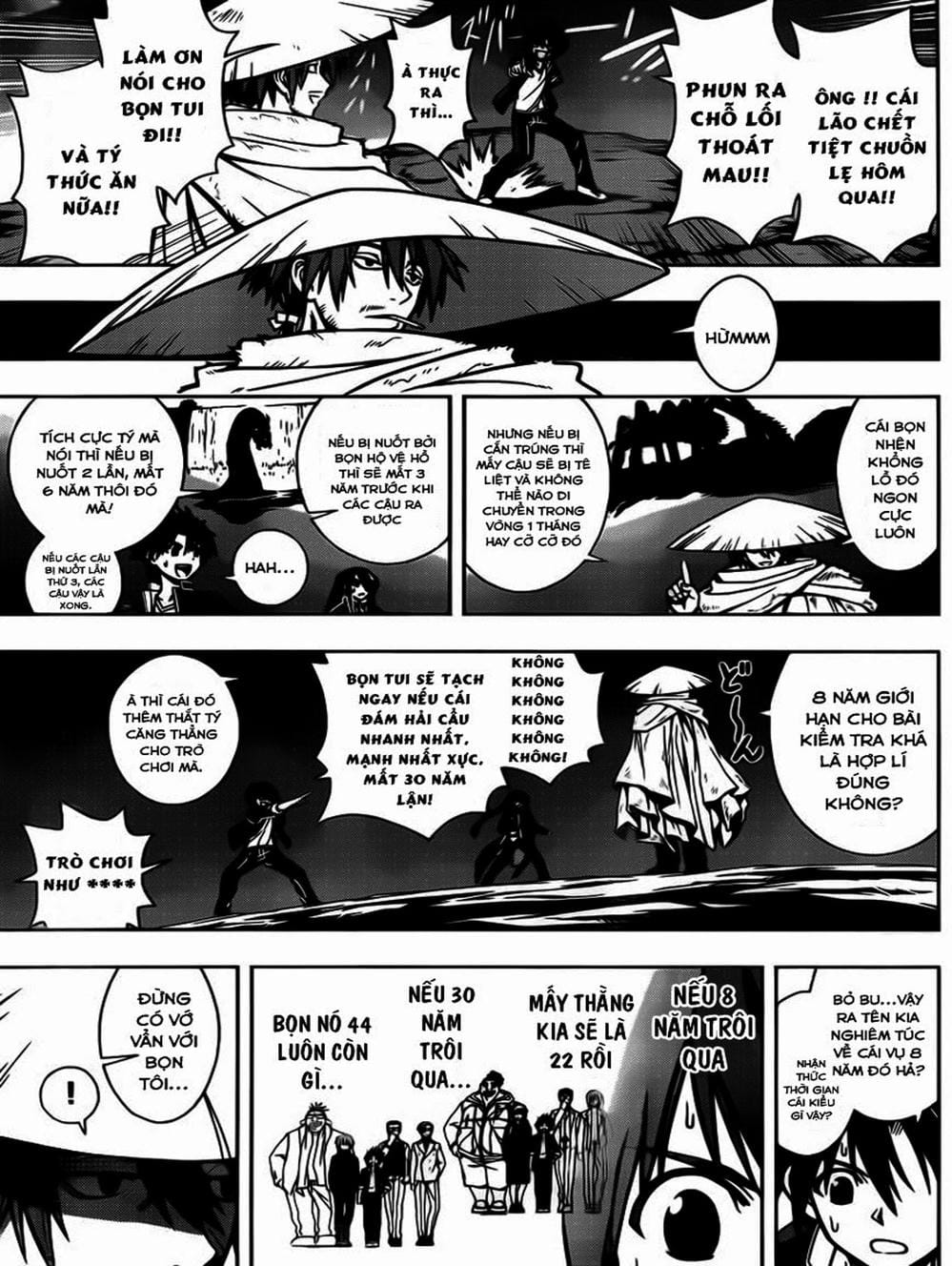 Truyện Tranh Lựa Chọn Phân Kỳ - Uq Holder! trang 9