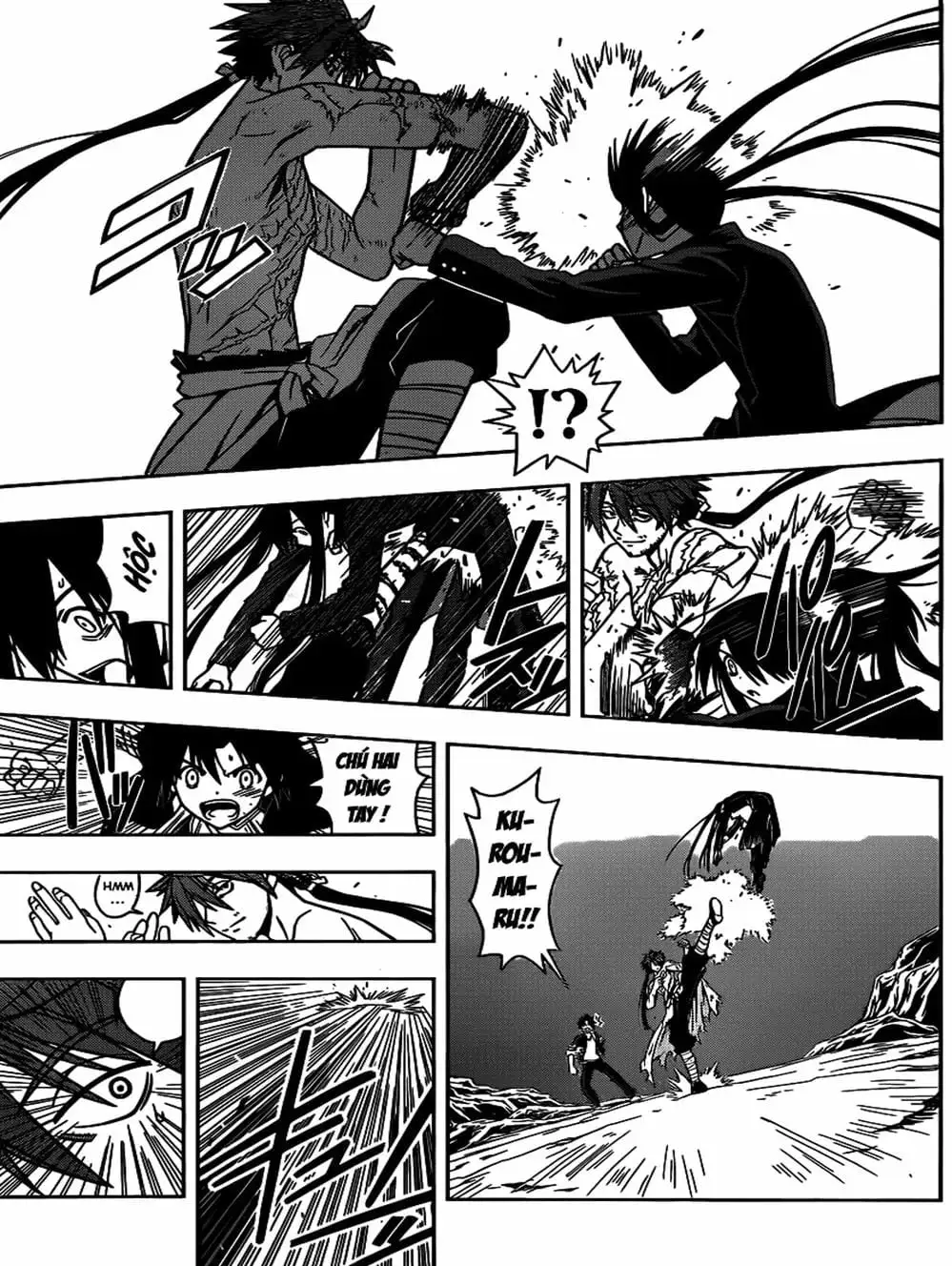 Truyện Tranh Lựa Chọn Phân Kỳ - Uq Holder! trang 9