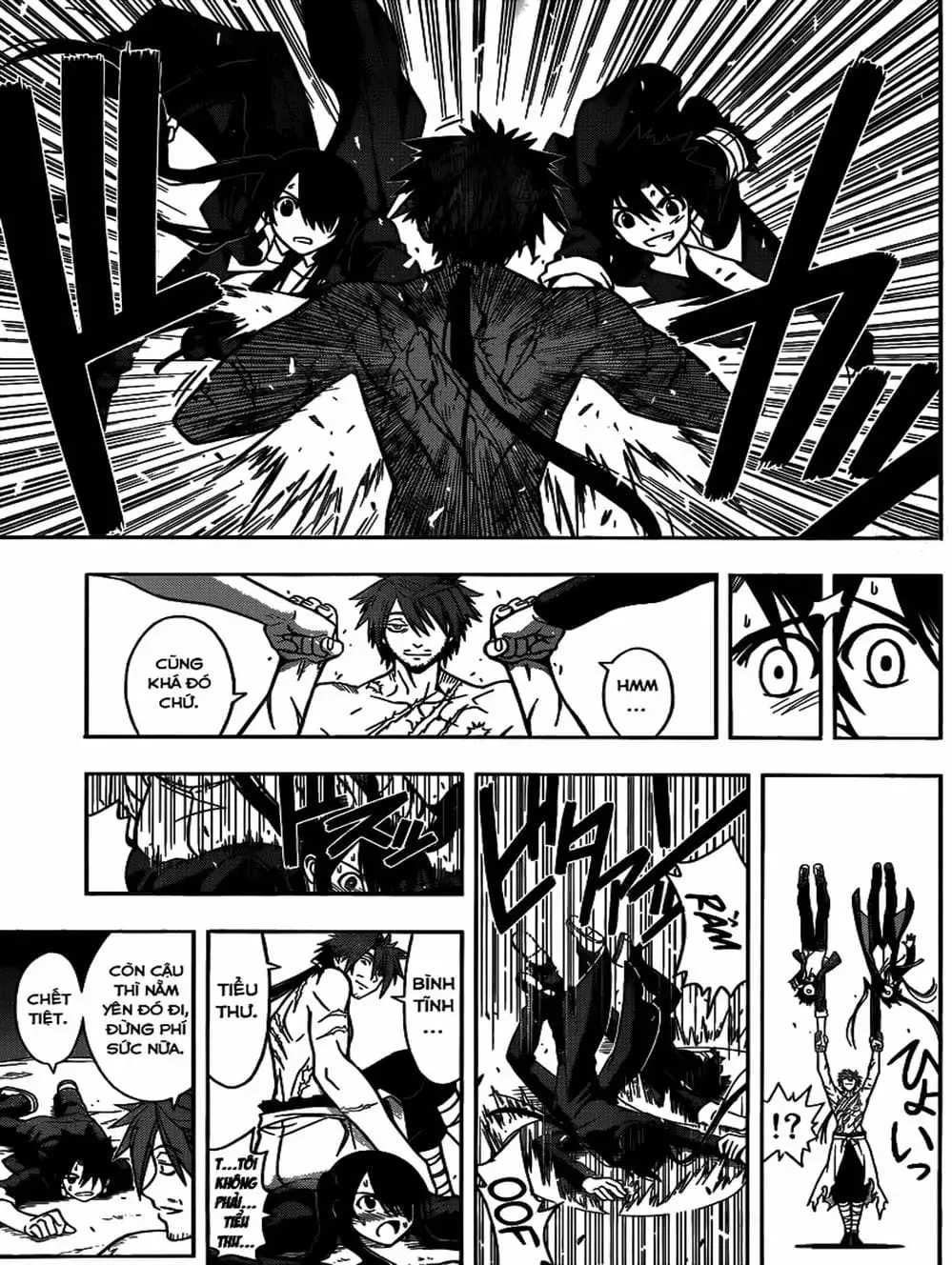 Truyện Tranh Lựa Chọn Phân Kỳ - Uq Holder! trang 9