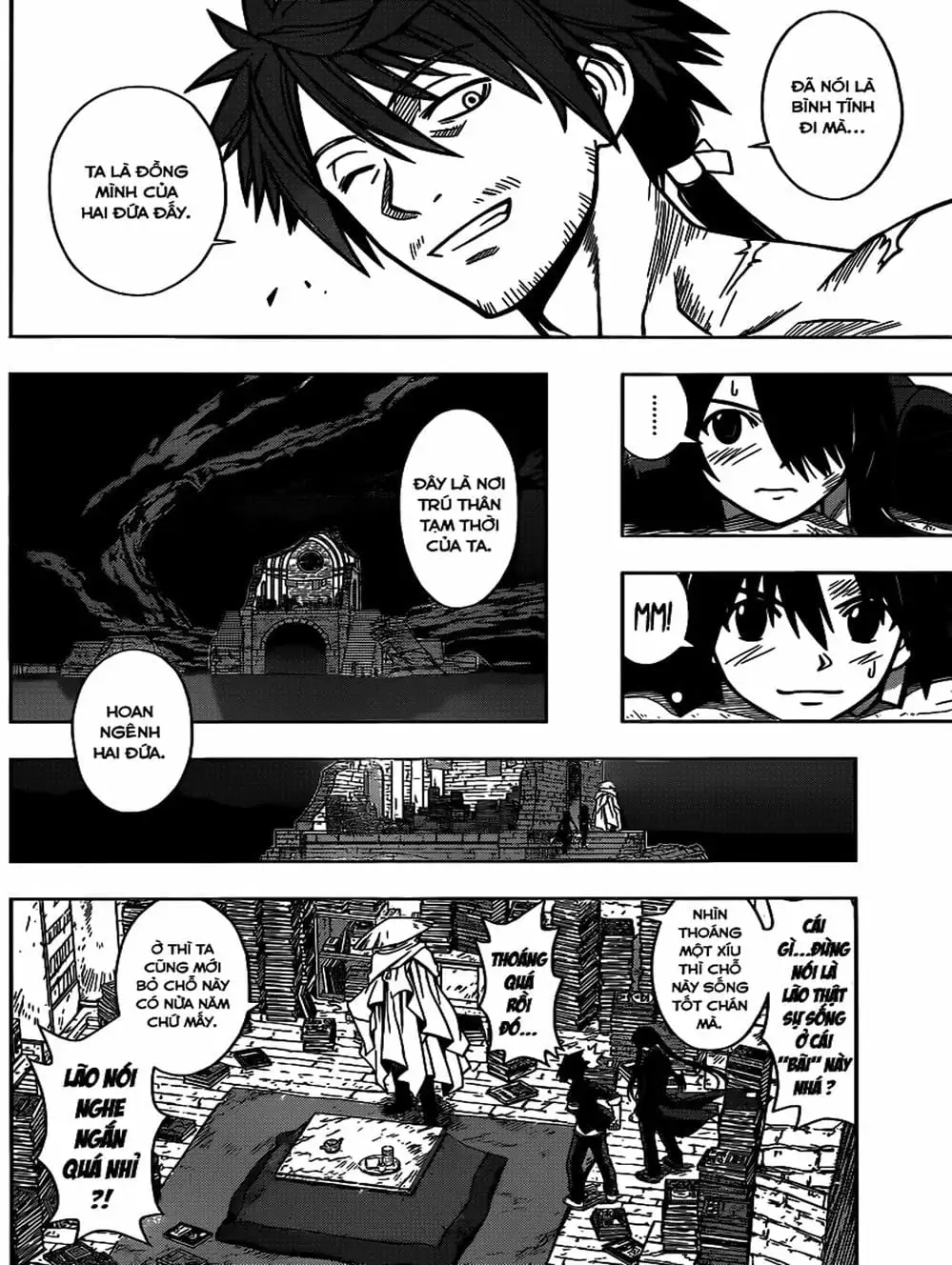 Truyện Tranh Lựa Chọn Phân Kỳ - Uq Holder! trang 9