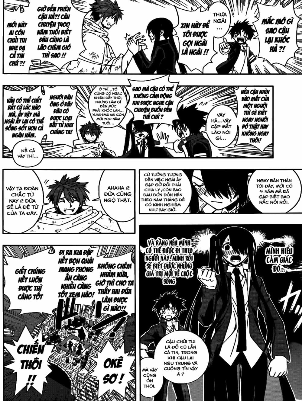 Truyện Tranh Lựa Chọn Phân Kỳ - Uq Holder! trang 9