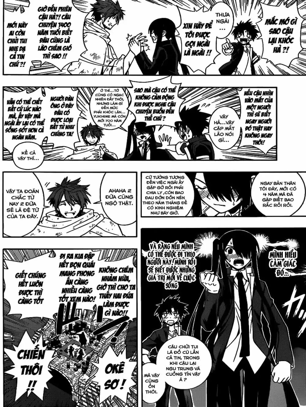 Truyện Tranh Lựa Chọn Phân Kỳ - Uq Holder! trang 9