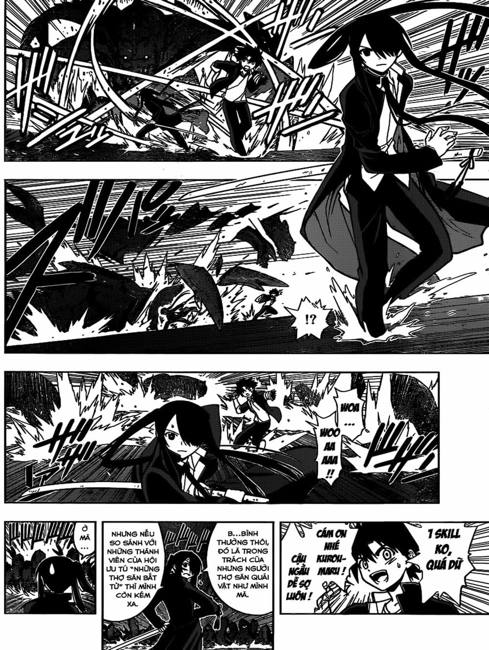 Truyện Tranh Lựa Chọn Phân Kỳ - Uq Holder! trang 9
