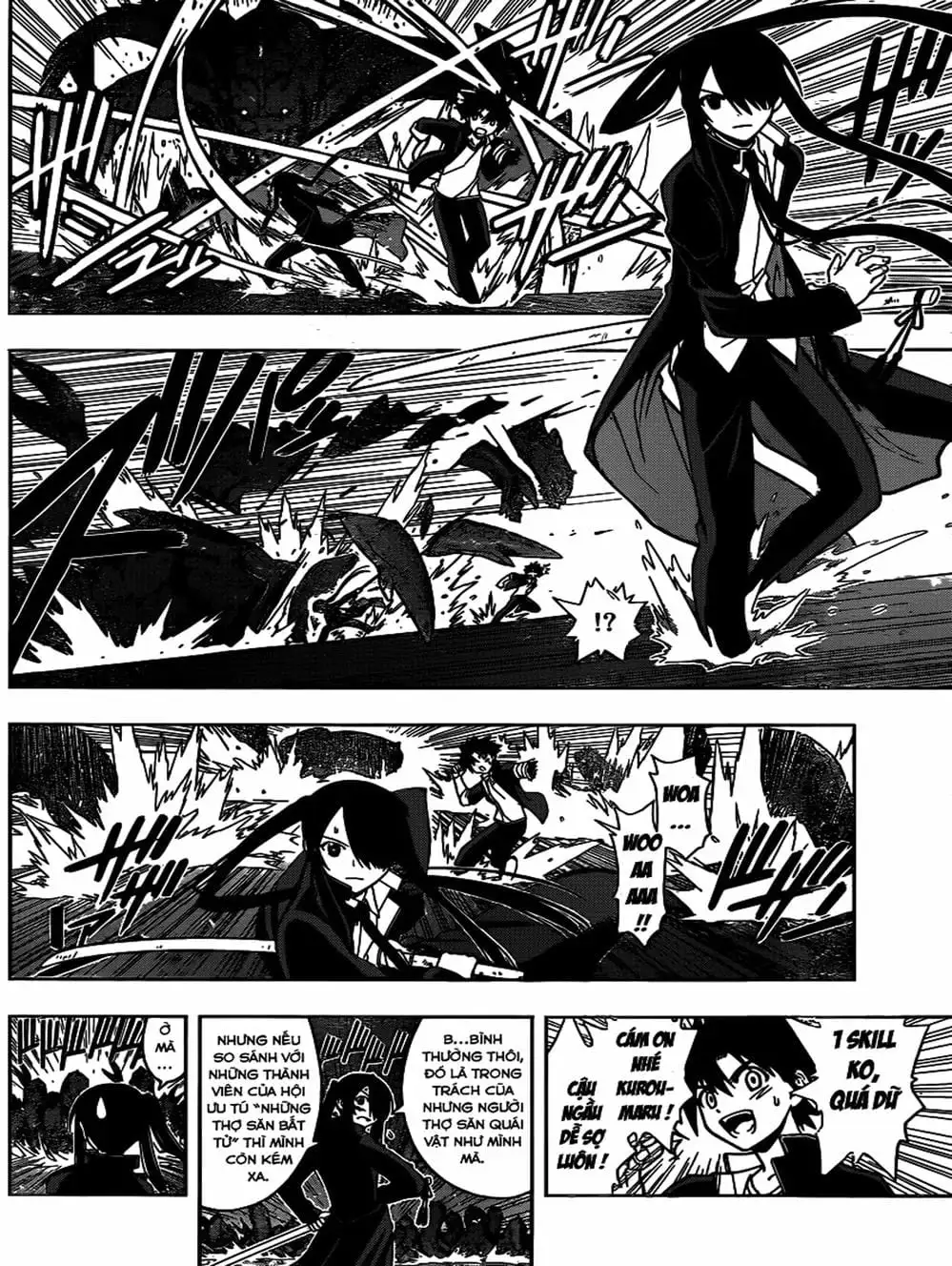 Truyện Tranh Lựa Chọn Phân Kỳ - Uq Holder! trang 9