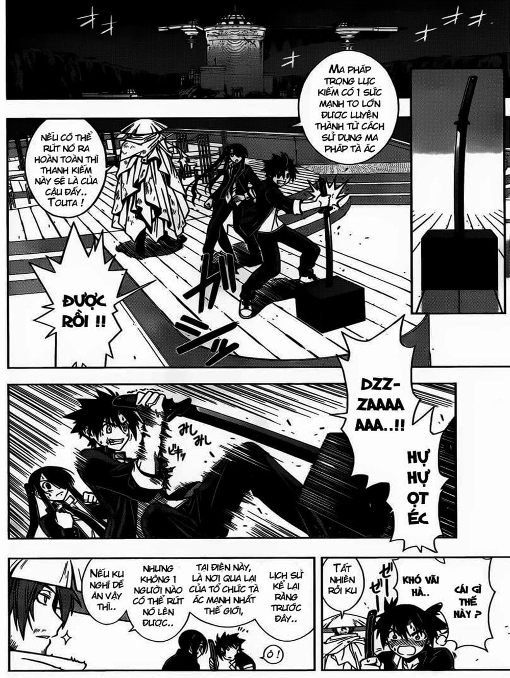 Truyện Tranh Lựa Chọn Phân Kỳ - Uq Holder! trang 9