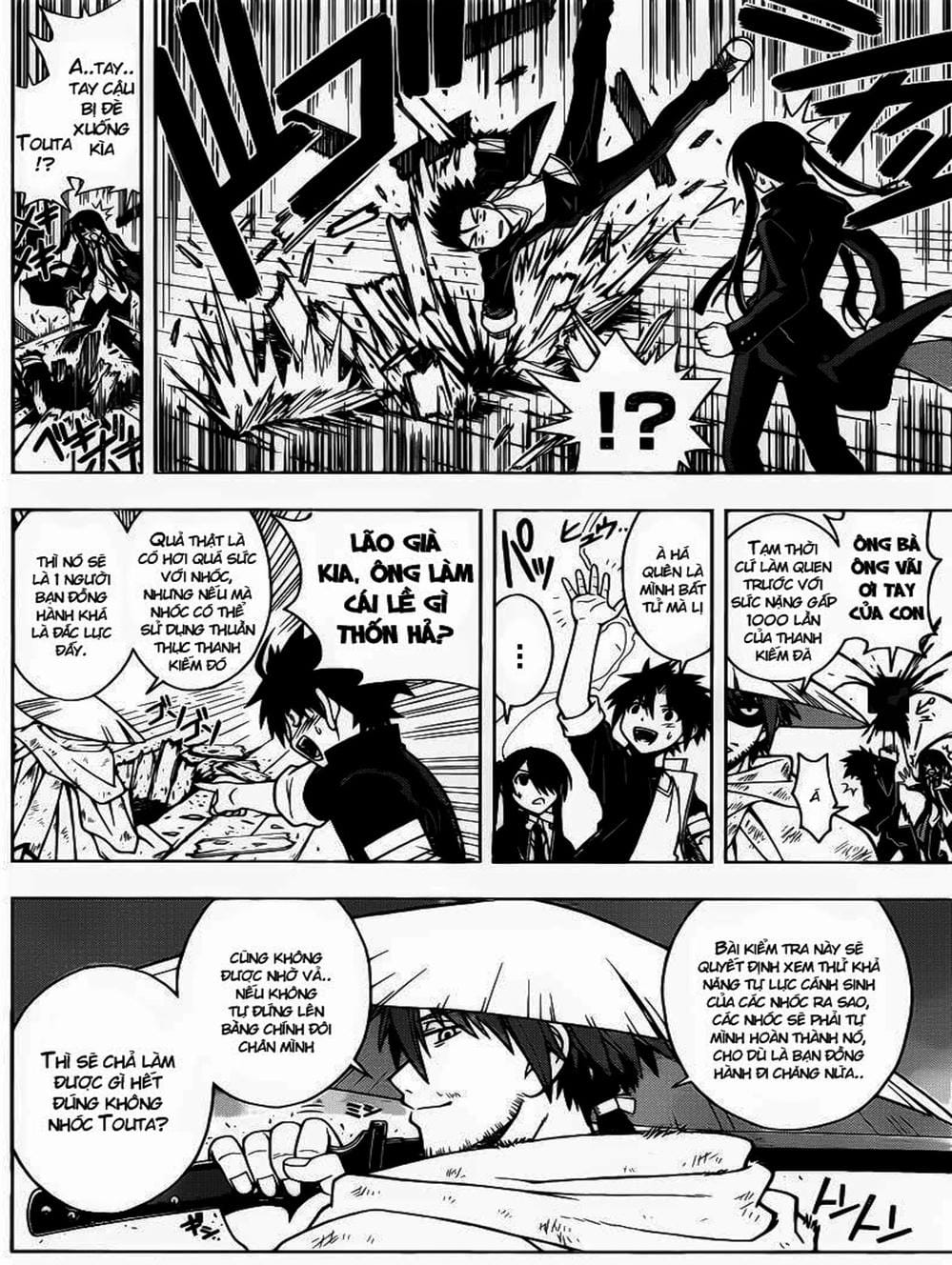 Truyện Tranh Lựa Chọn Phân Kỳ - Uq Holder! trang 9