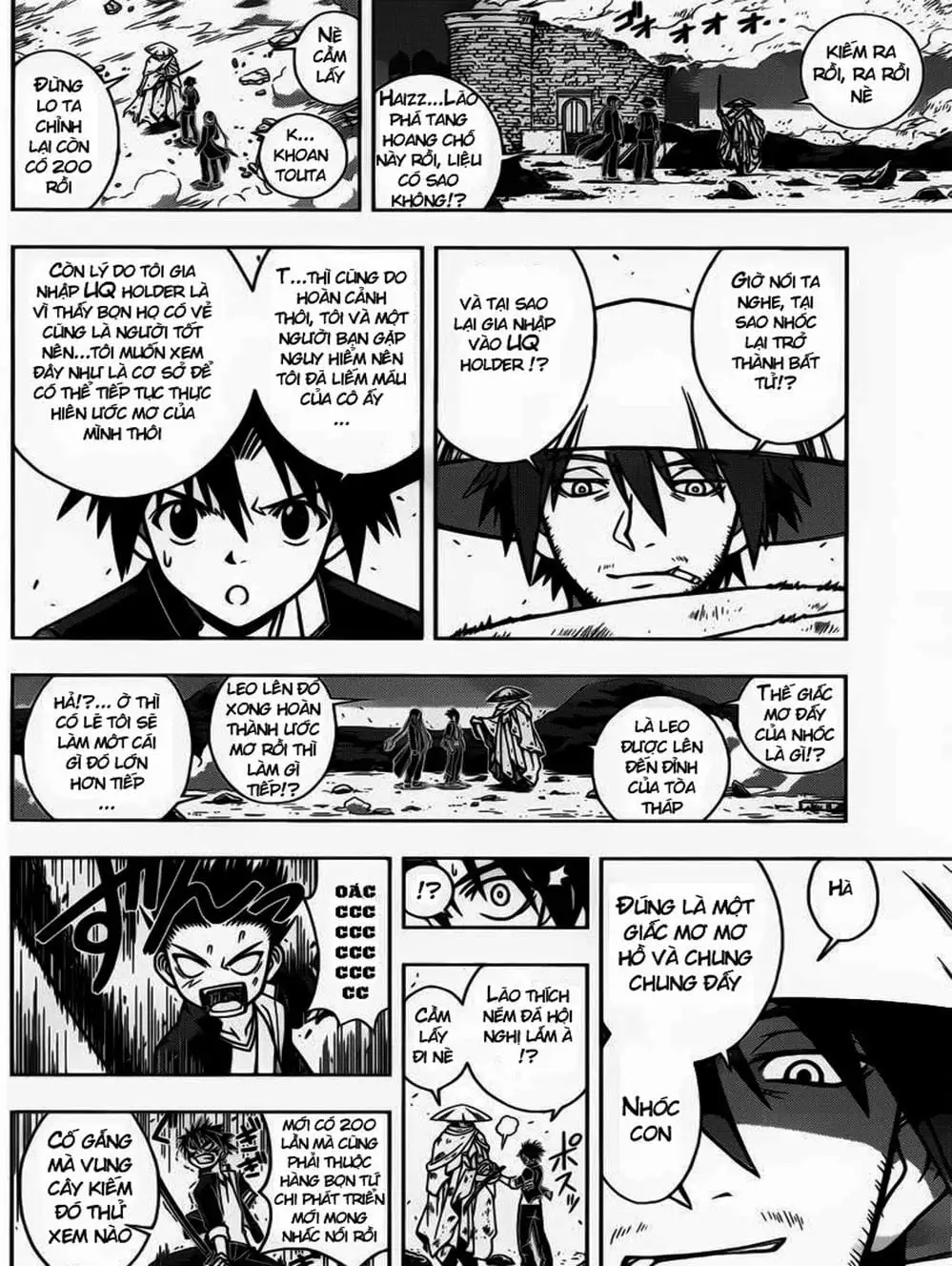 Truyện Tranh Lựa Chọn Phân Kỳ - Uq Holder! trang 9