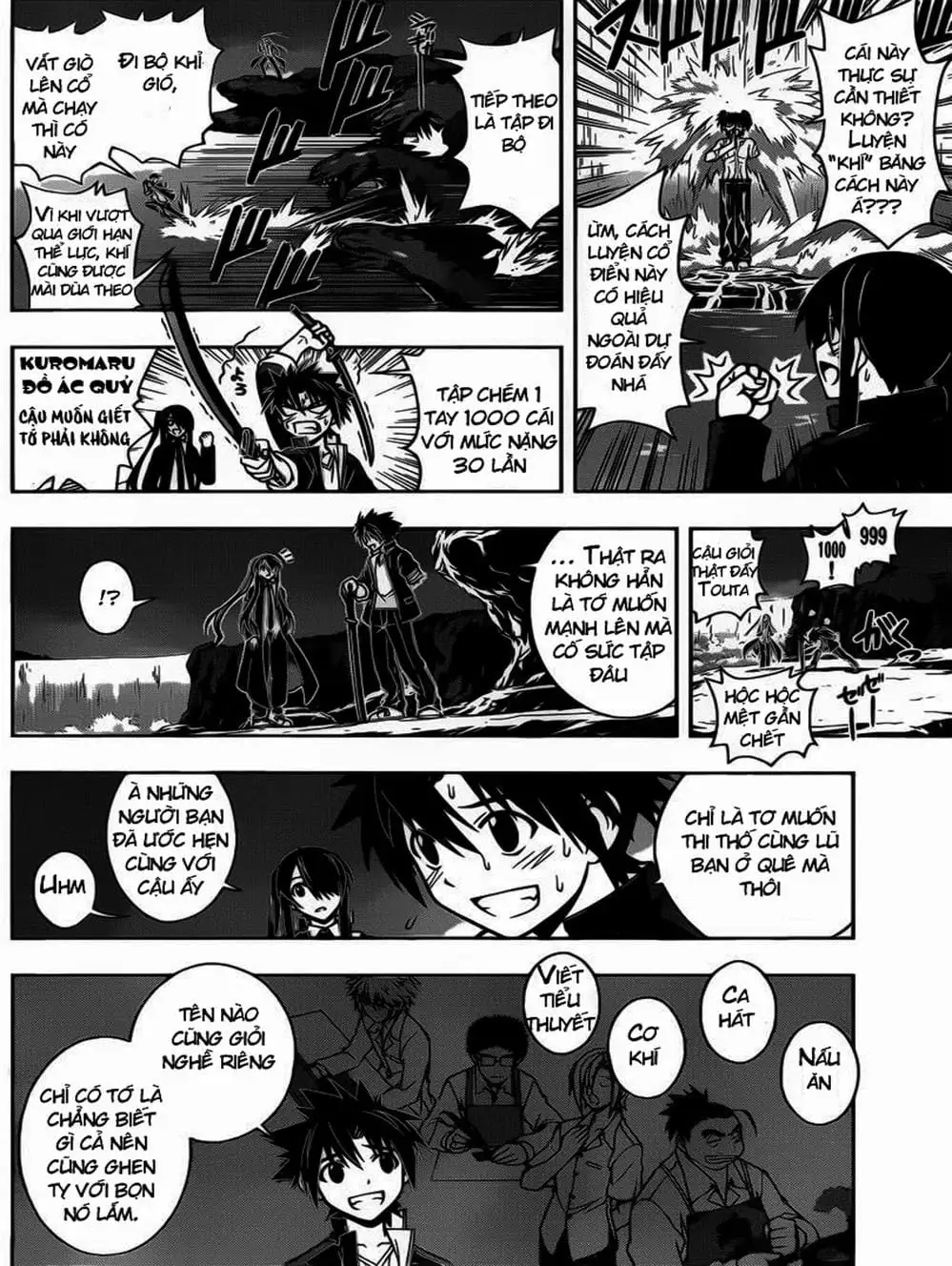 Truyện Tranh Lựa Chọn Phân Kỳ - Uq Holder! trang 9