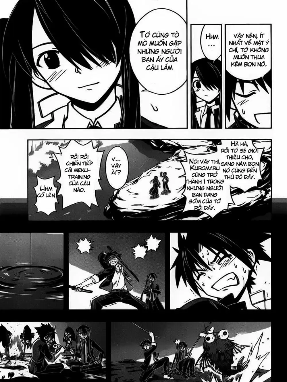 Truyện Tranh Lựa Chọn Phân Kỳ - Uq Holder! trang 9