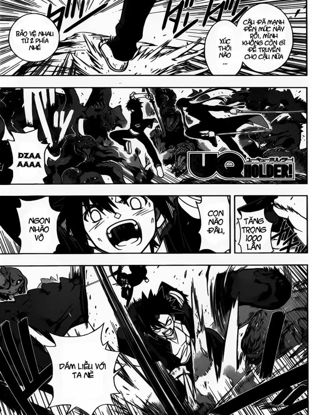 Truyện Tranh Lựa Chọn Phân Kỳ - Uq Holder! trang 9