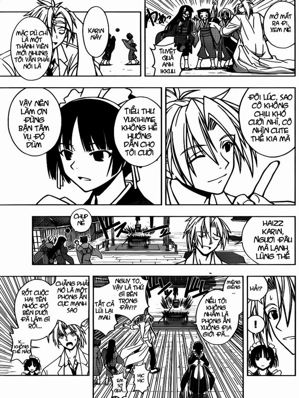 Truyện Tranh Lựa Chọn Phân Kỳ - Uq Holder! trang 9