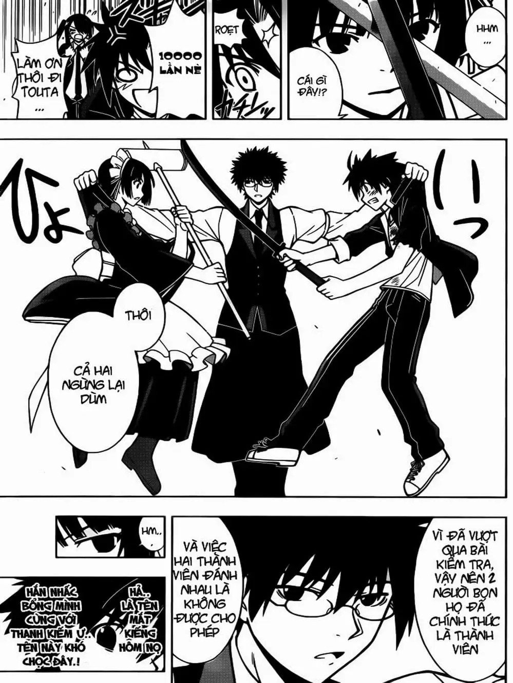 Truyện Tranh Lựa Chọn Phân Kỳ - Uq Holder! trang 9