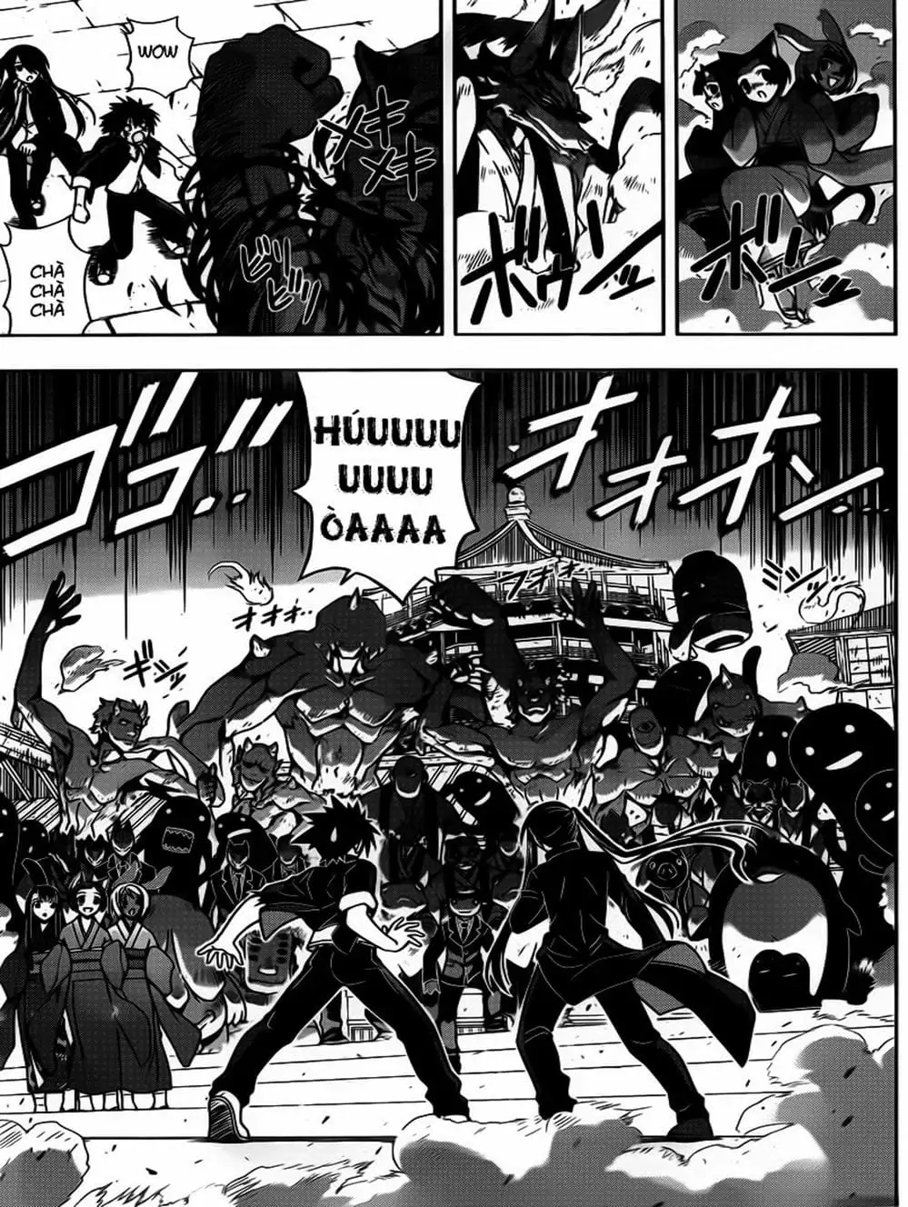 Truyện Tranh Lựa Chọn Phân Kỳ - Uq Holder! trang 9