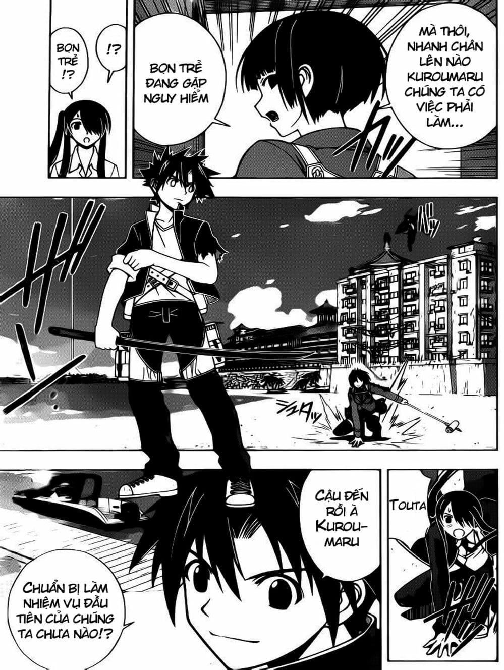 Truyện Tranh Lựa Chọn Phân Kỳ - Uq Holder! trang 9