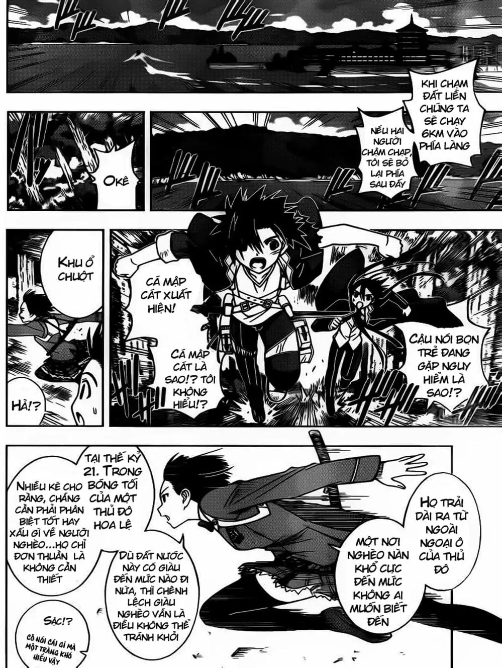 Truyện Tranh Lựa Chọn Phân Kỳ - Uq Holder! trang 9