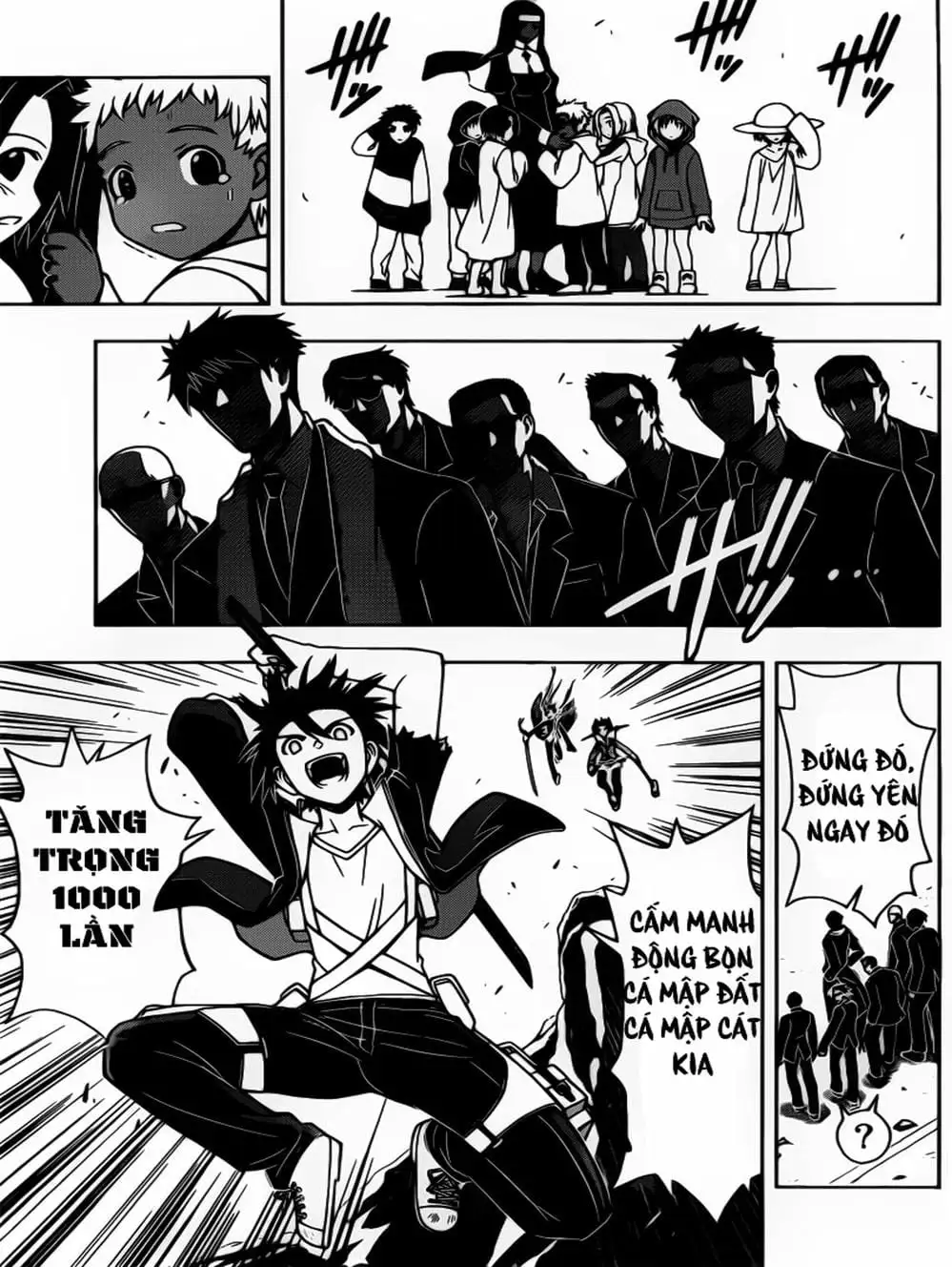 Truyện Tranh Lựa Chọn Phân Kỳ - Uq Holder! trang 9