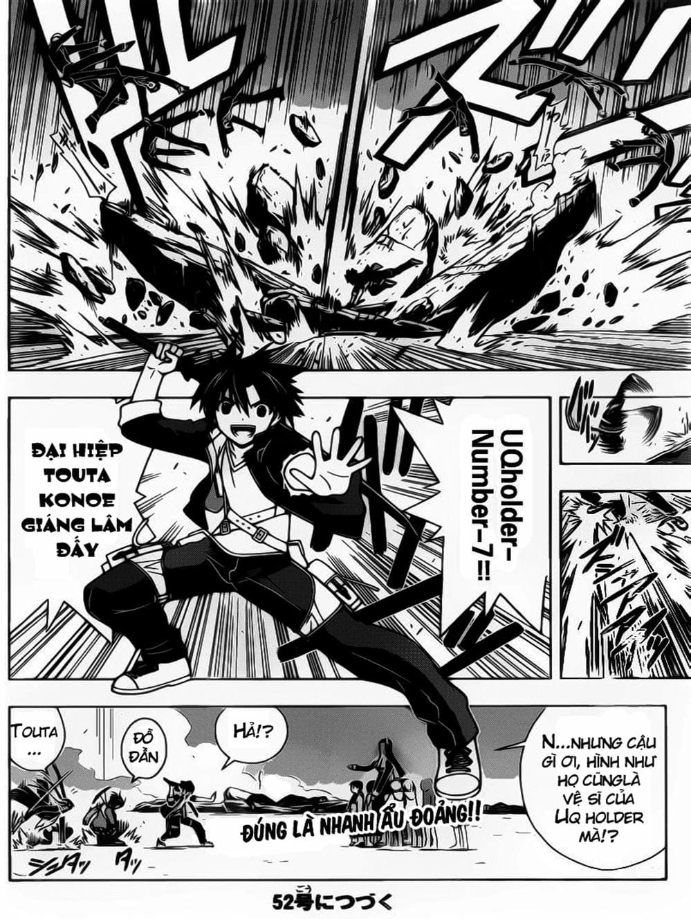 Truyện Tranh Lựa Chọn Phân Kỳ - Uq Holder! trang 9