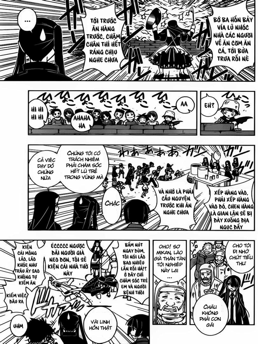 Truyện Tranh Lựa Chọn Phân Kỳ - Uq Holder! trang 9