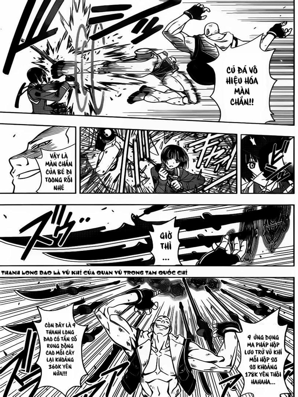 Truyện Tranh Lựa Chọn Phân Kỳ - Uq Holder! trang 9