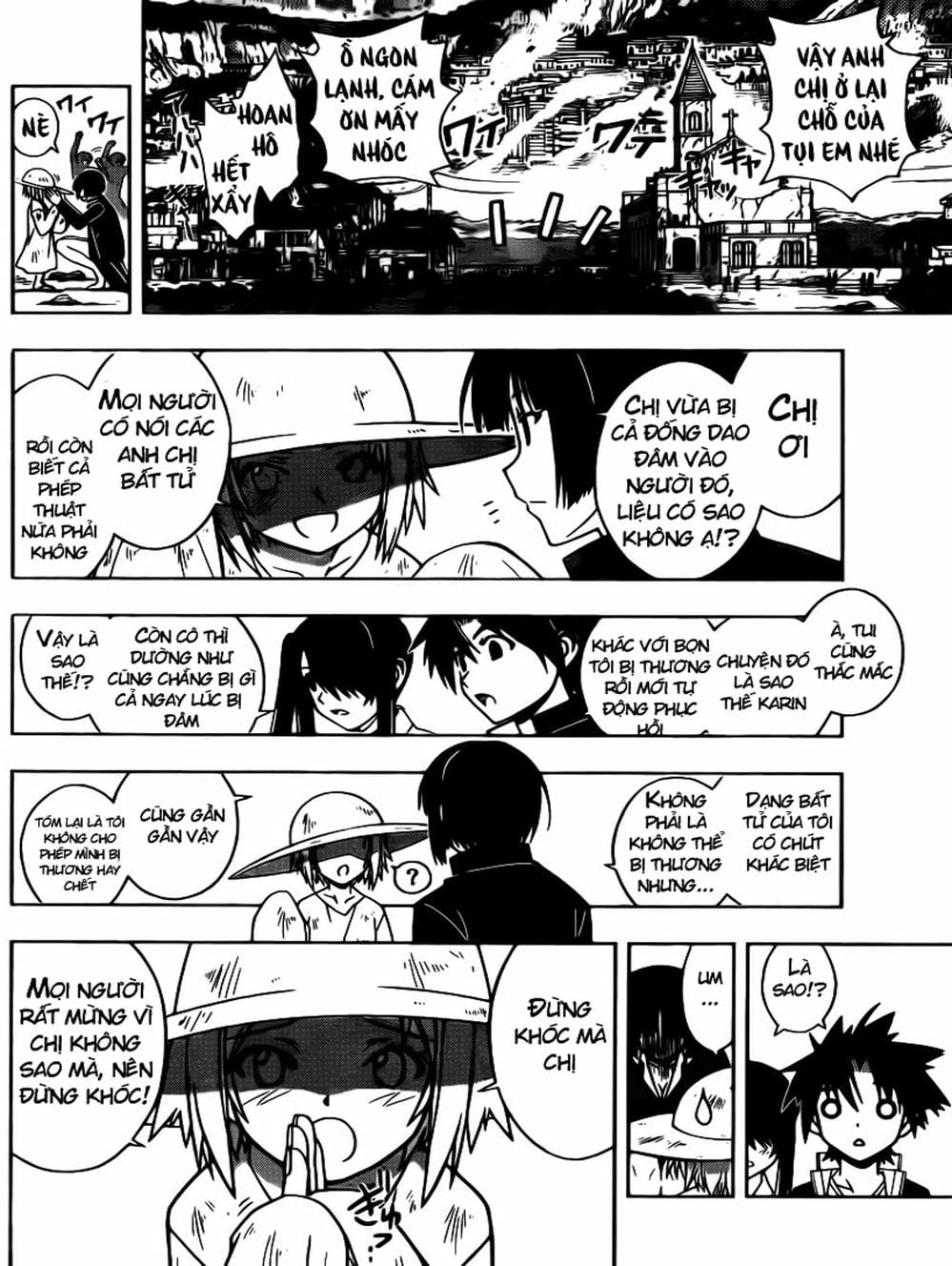 Truyện Tranh Lựa Chọn Phân Kỳ - Uq Holder! trang 9
