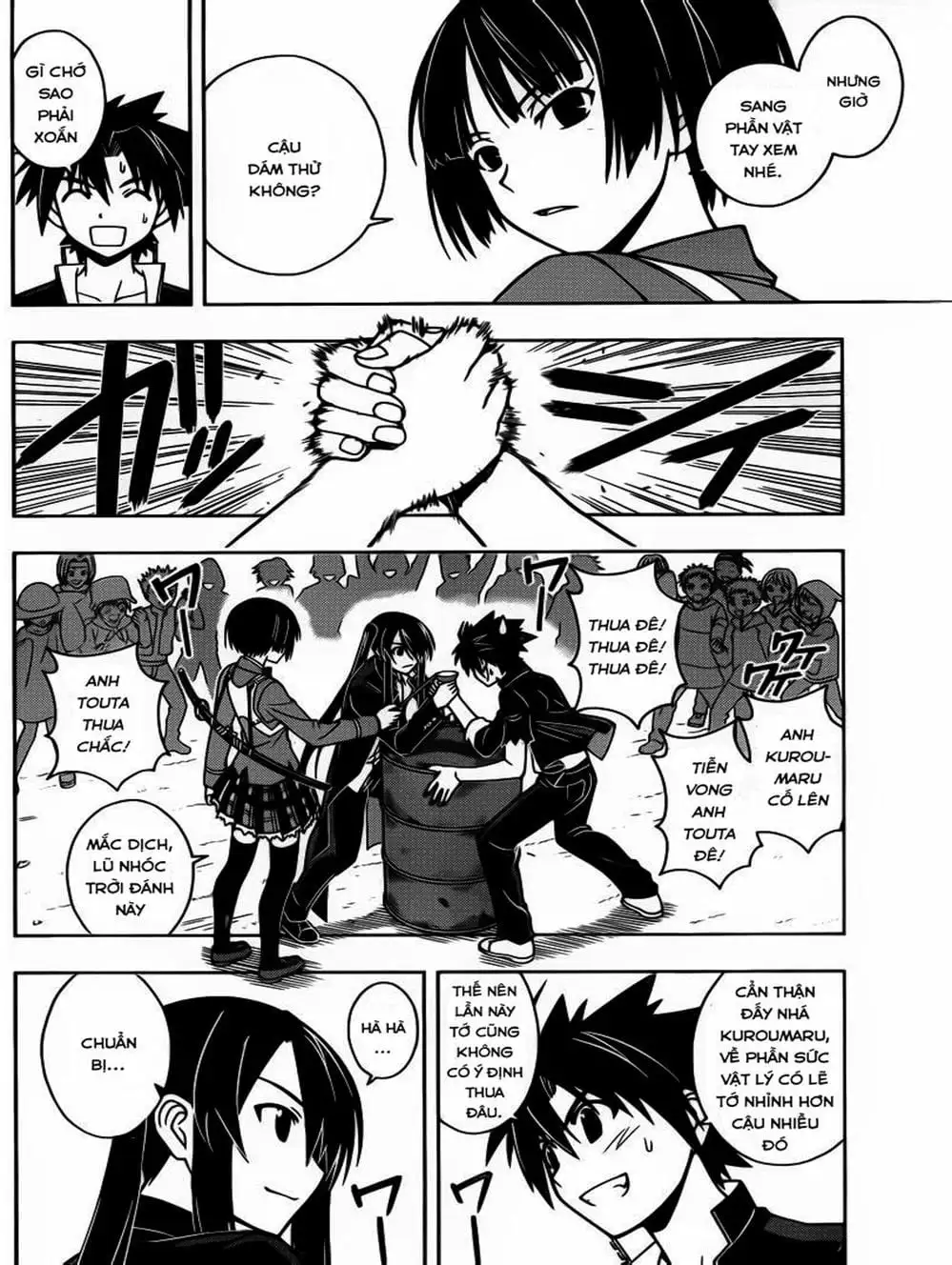 Truyện Tranh Lựa Chọn Phân Kỳ - Uq Holder! trang 9