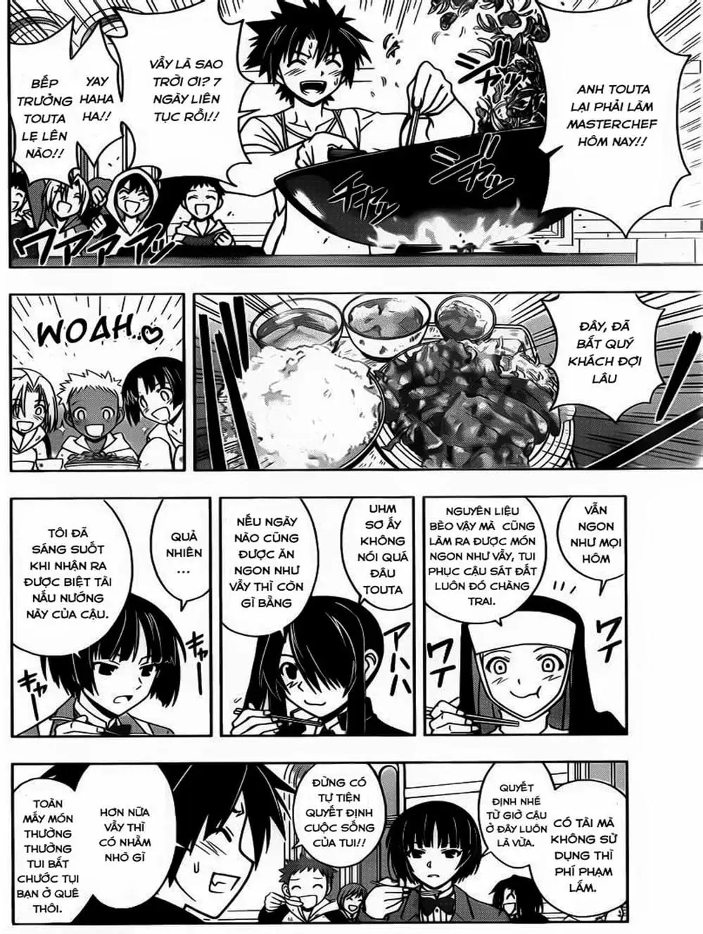 Truyện Tranh Lựa Chọn Phân Kỳ - Uq Holder! trang 9