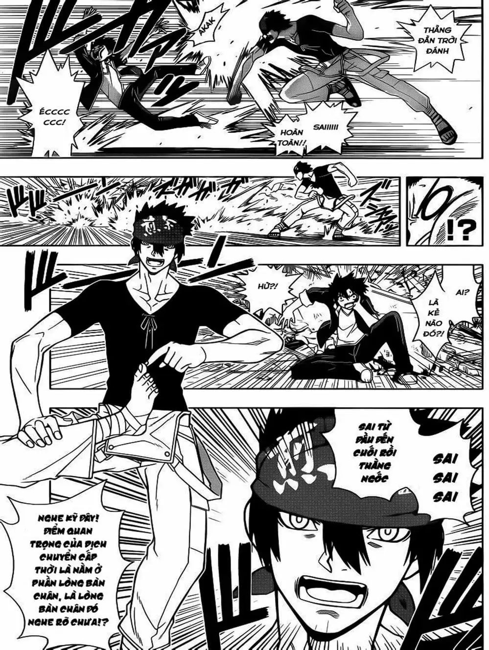 Truyện Tranh Lựa Chọn Phân Kỳ - Uq Holder! trang 9