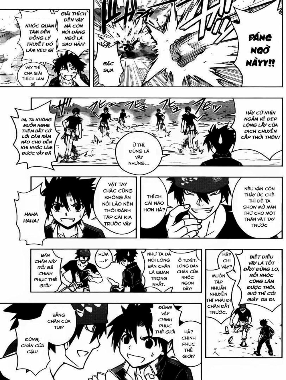 Truyện Tranh Lựa Chọn Phân Kỳ - Uq Holder! trang 9