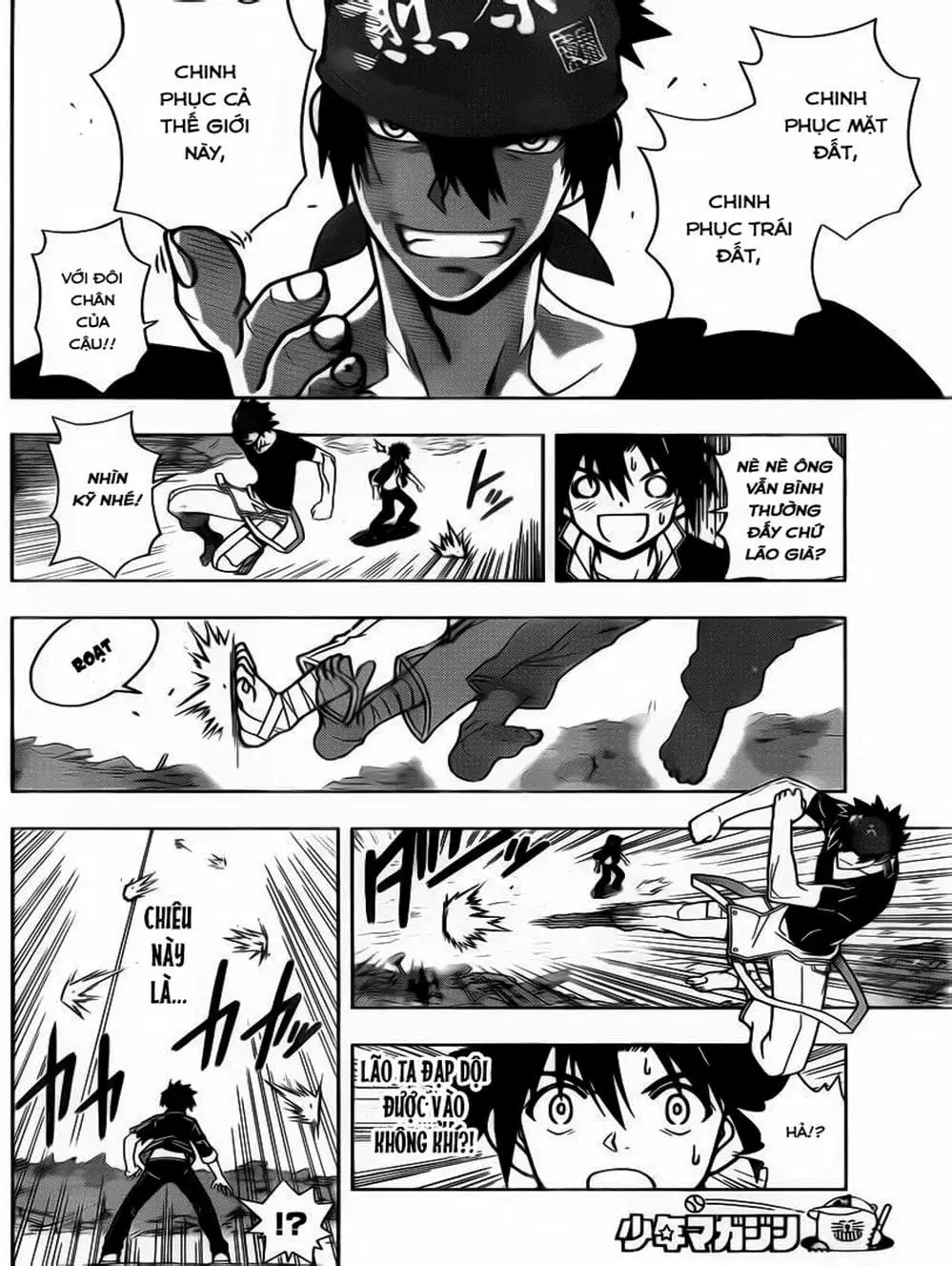 Truyện Tranh Lựa Chọn Phân Kỳ - Uq Holder! trang 9