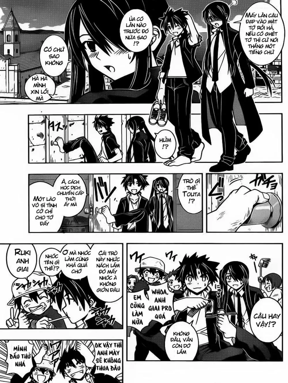 Truyện Tranh Lựa Chọn Phân Kỳ - Uq Holder! trang 9