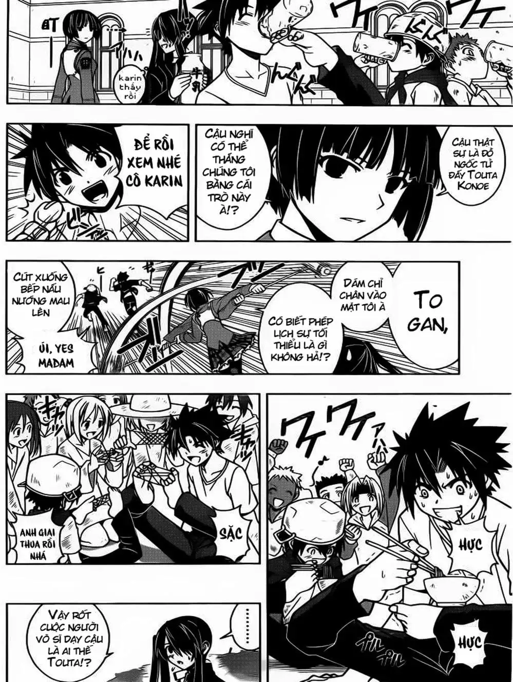 Truyện Tranh Lựa Chọn Phân Kỳ - Uq Holder! trang 9