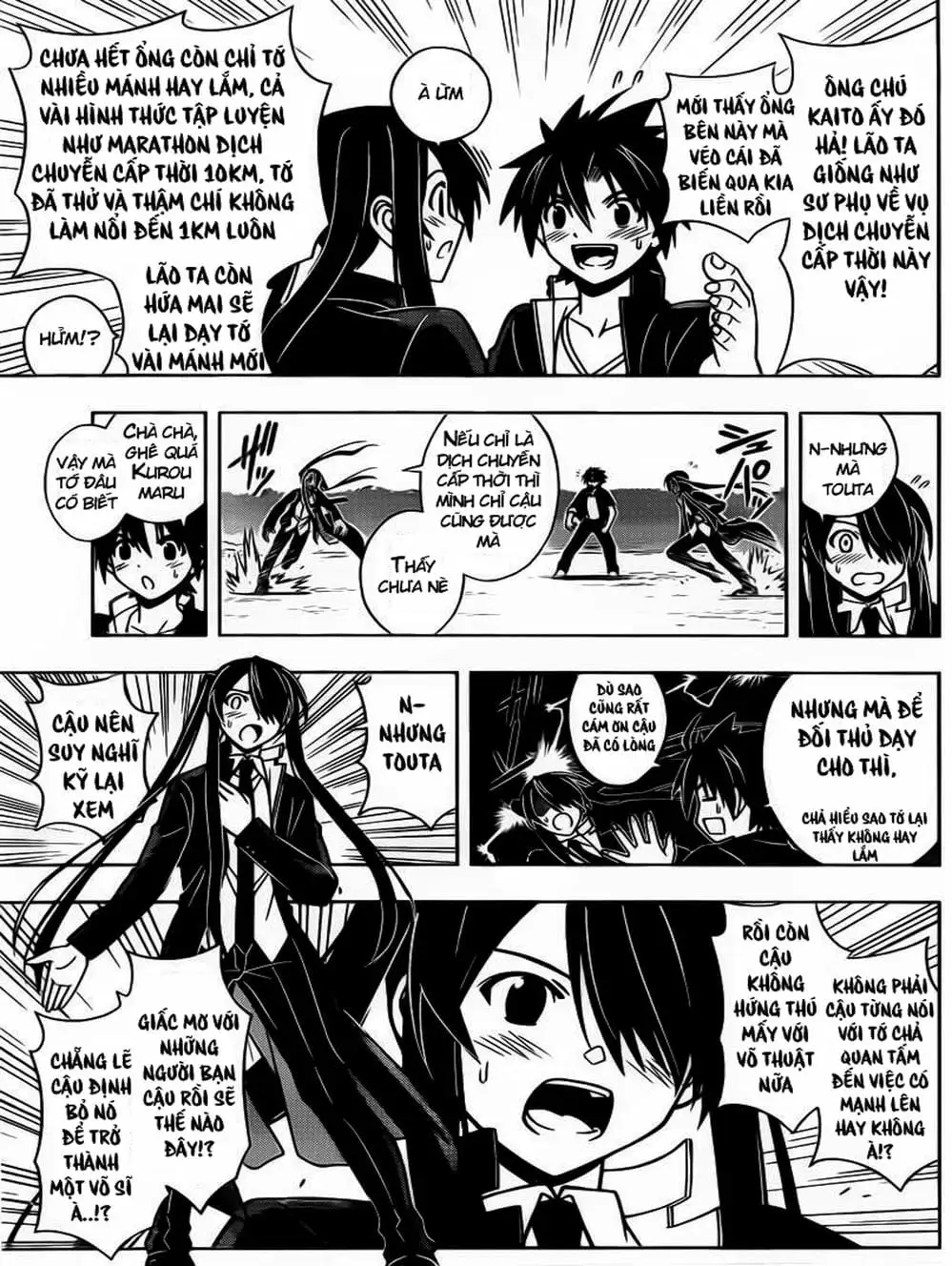 Truyện Tranh Lựa Chọn Phân Kỳ - Uq Holder! trang 9