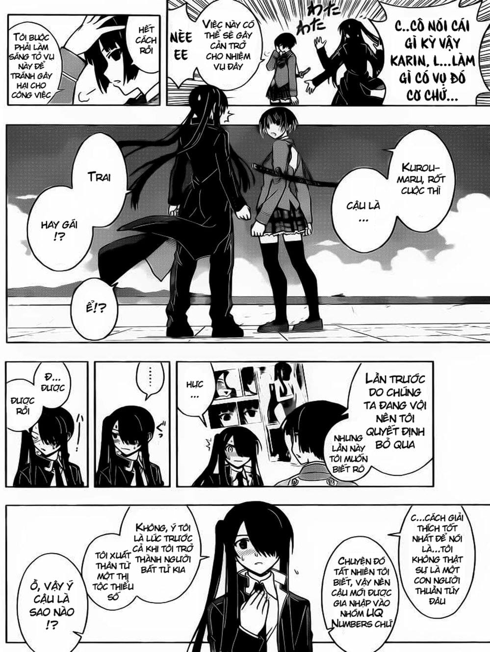 Truyện Tranh Lựa Chọn Phân Kỳ - Uq Holder! trang 9