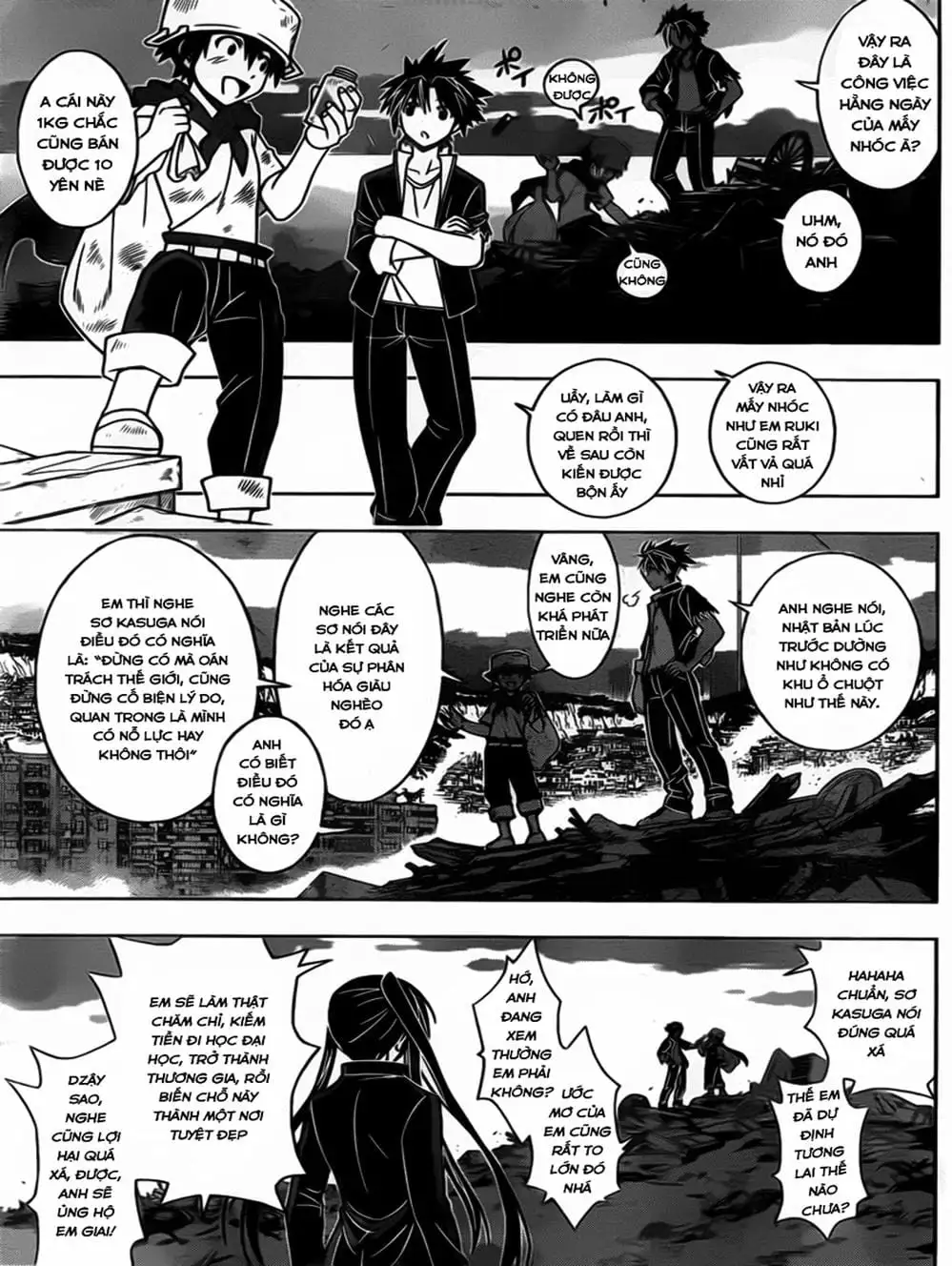 Truyện Tranh Lựa Chọn Phân Kỳ - Uq Holder! trang 9