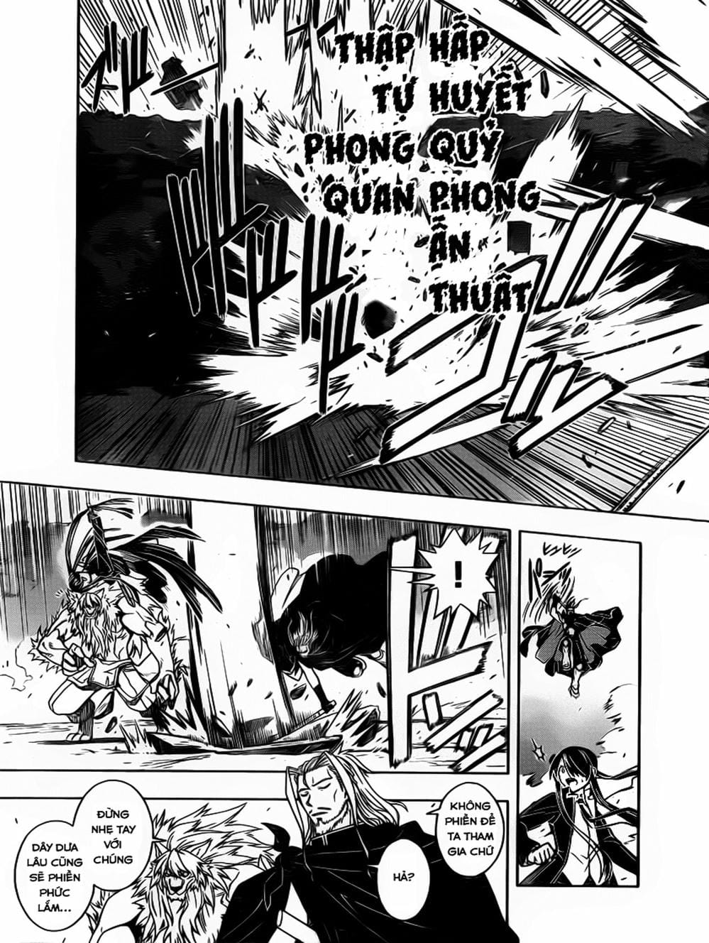 Truyện Tranh Lựa Chọn Phân Kỳ - Uq Holder! trang 9