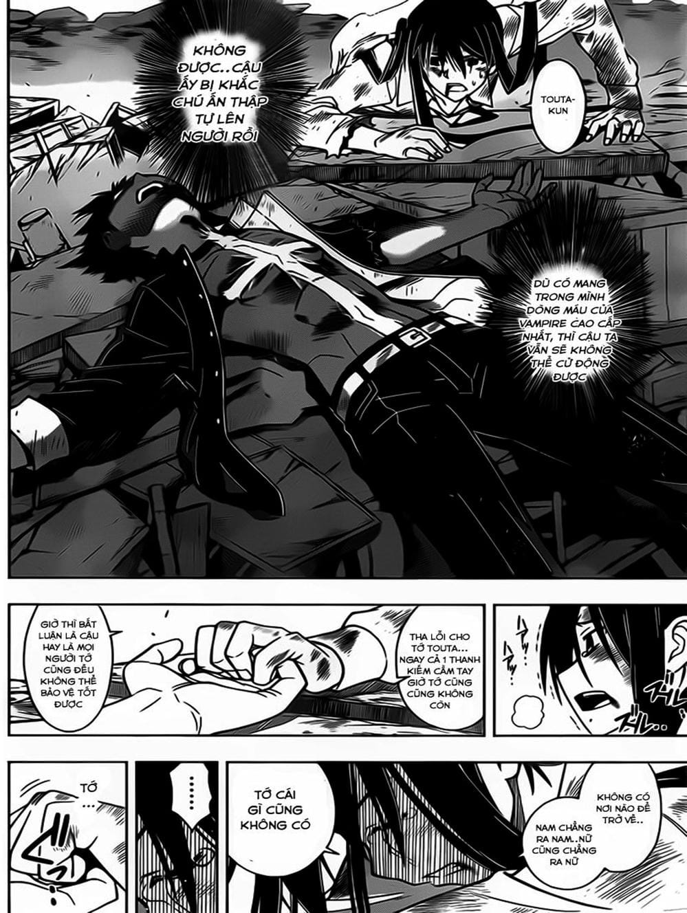 Truyện Tranh Lựa Chọn Phân Kỳ - Uq Holder! trang 9