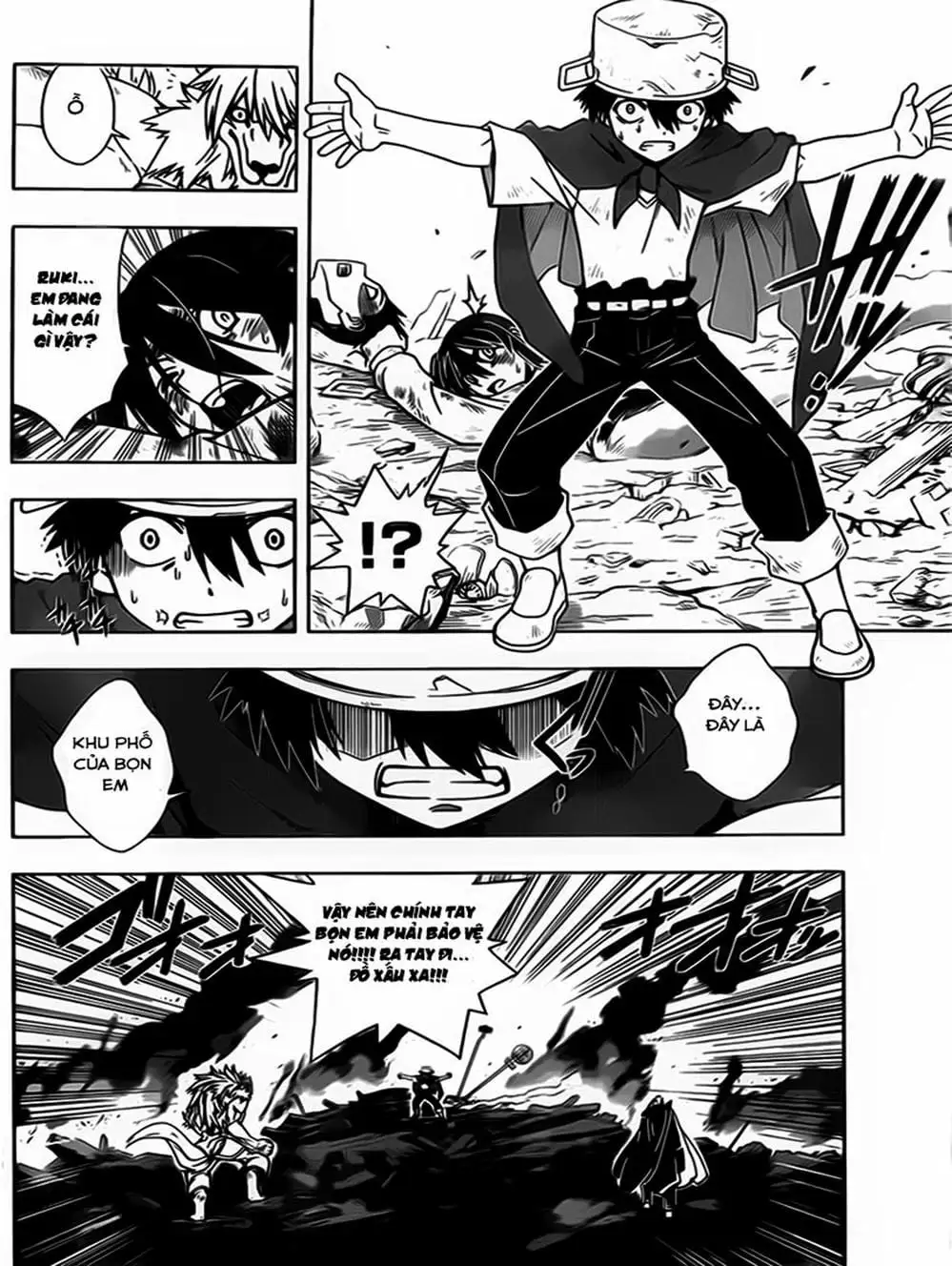 Truyện Tranh Lựa Chọn Phân Kỳ - Uq Holder! trang 9