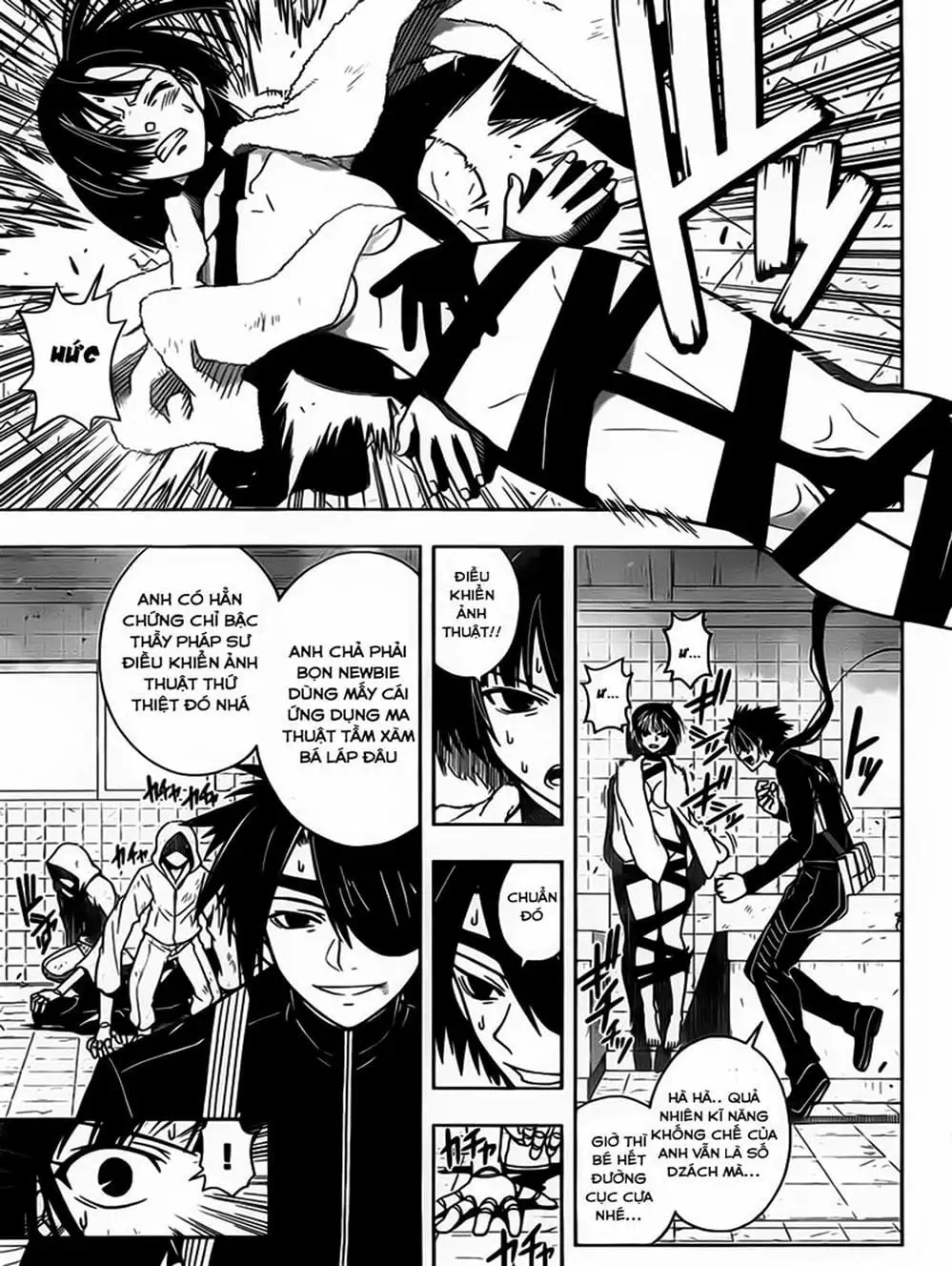 Truyện Tranh Lựa Chọn Phân Kỳ - Uq Holder! trang 9