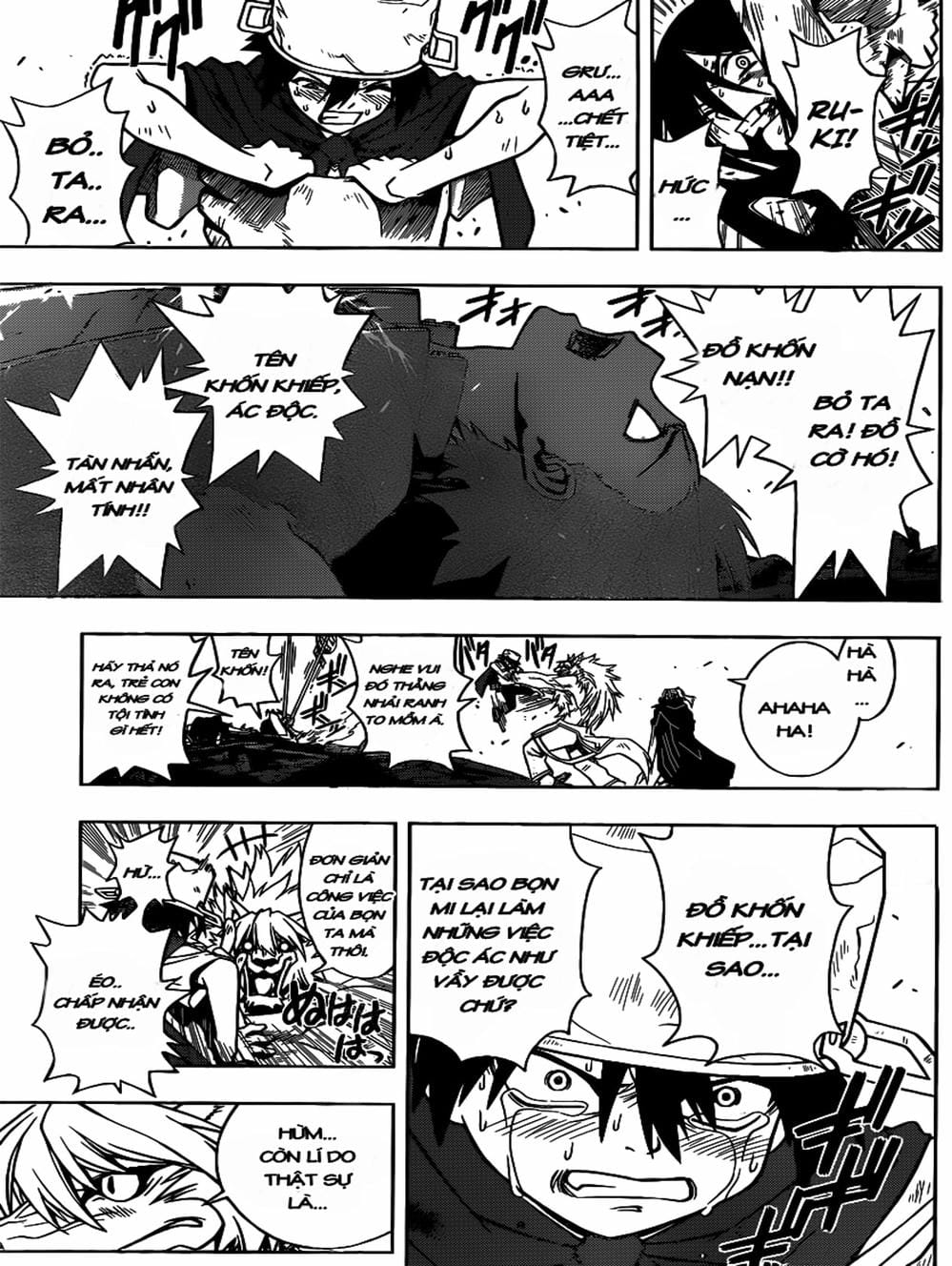 Truyện Tranh Lựa Chọn Phân Kỳ - Uq Holder! trang 9