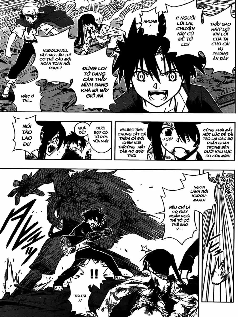 Truyện Tranh Lựa Chọn Phân Kỳ - Uq Holder! trang 9