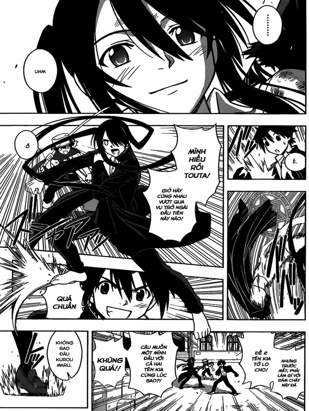 Truyện Tranh Lựa Chọn Phân Kỳ - Uq Holder! trang 9