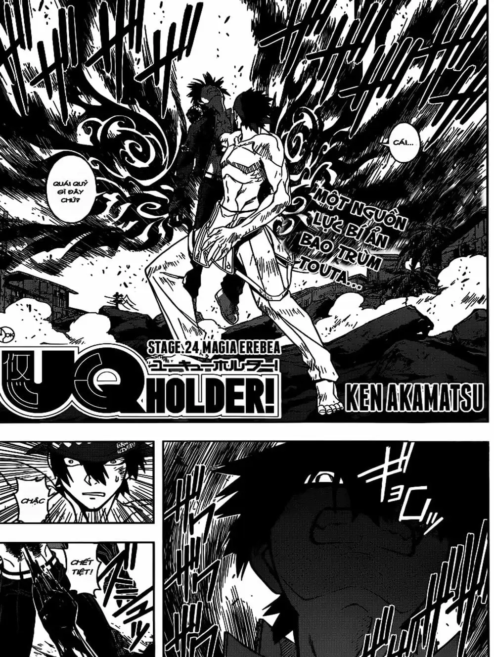 Truyện Tranh Lựa Chọn Phân Kỳ - Uq Holder! trang 9
