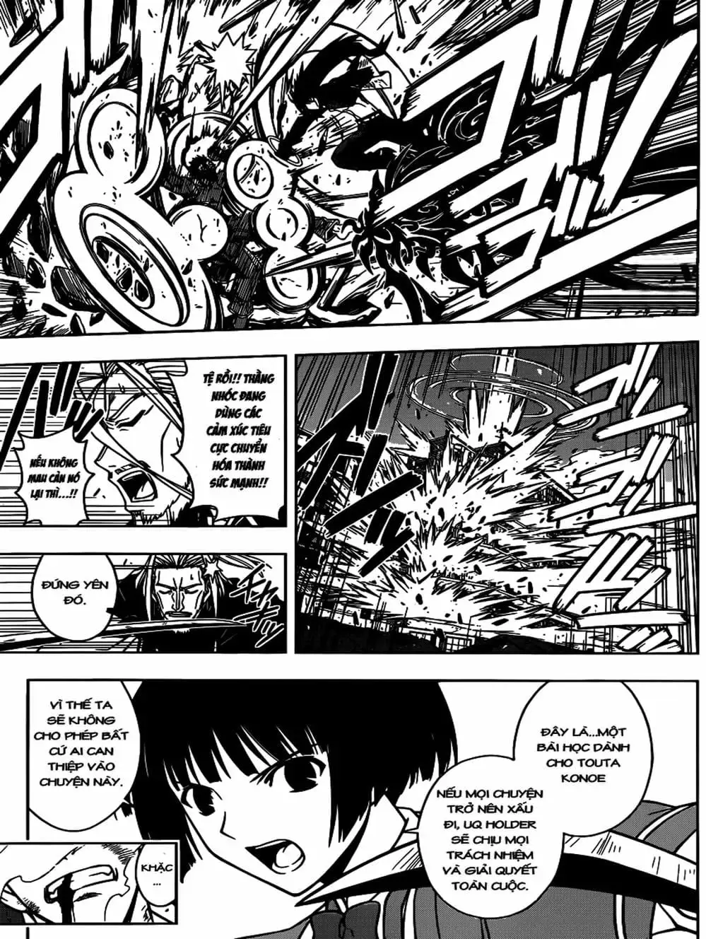 Truyện Tranh Lựa Chọn Phân Kỳ - Uq Holder! trang 9