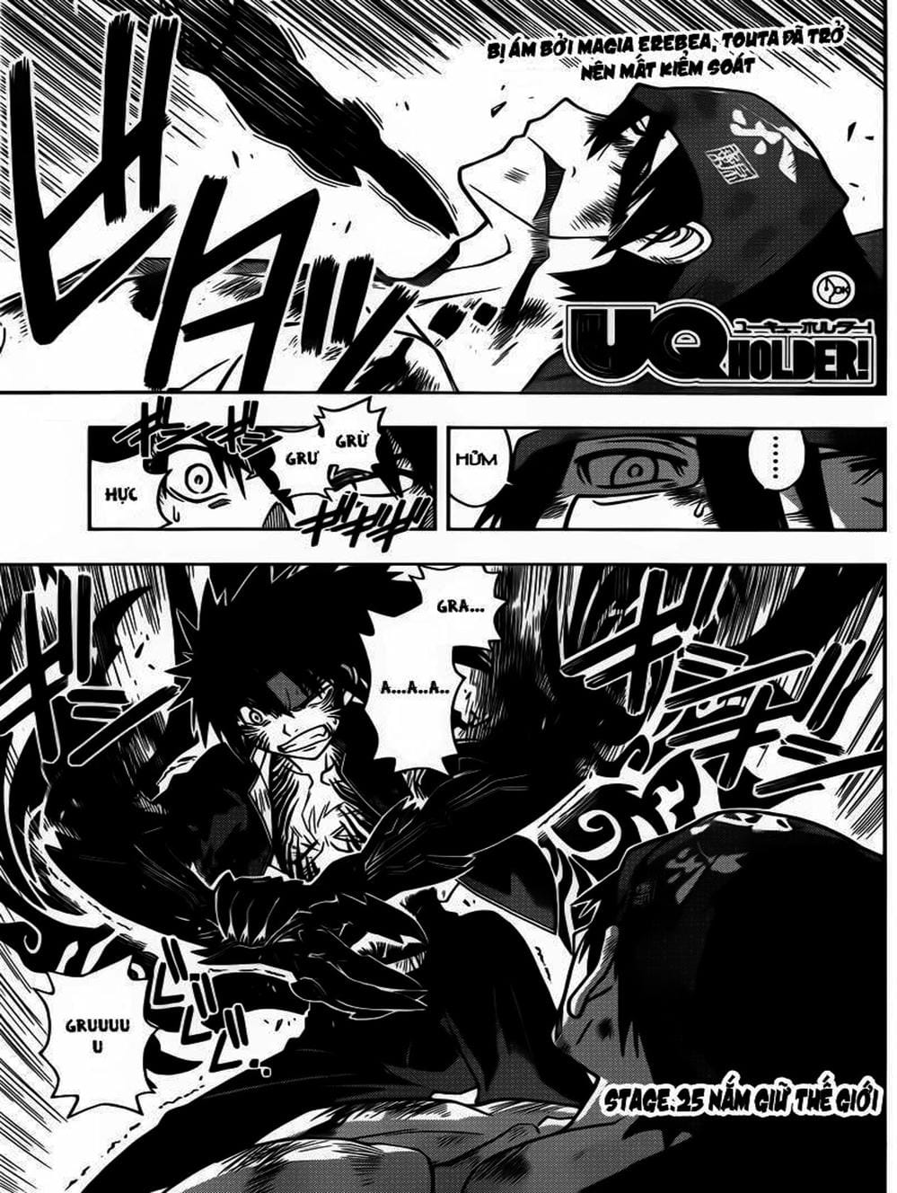 Truyện Tranh Lựa Chọn Phân Kỳ - Uq Holder! trang 9