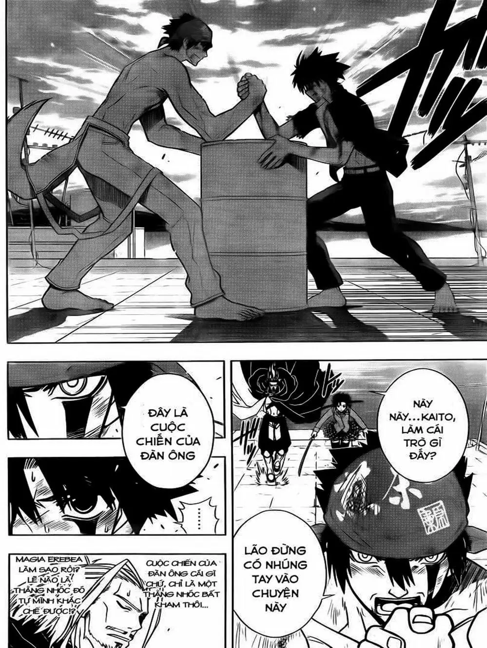 Truyện Tranh Lựa Chọn Phân Kỳ - Uq Holder! trang 9